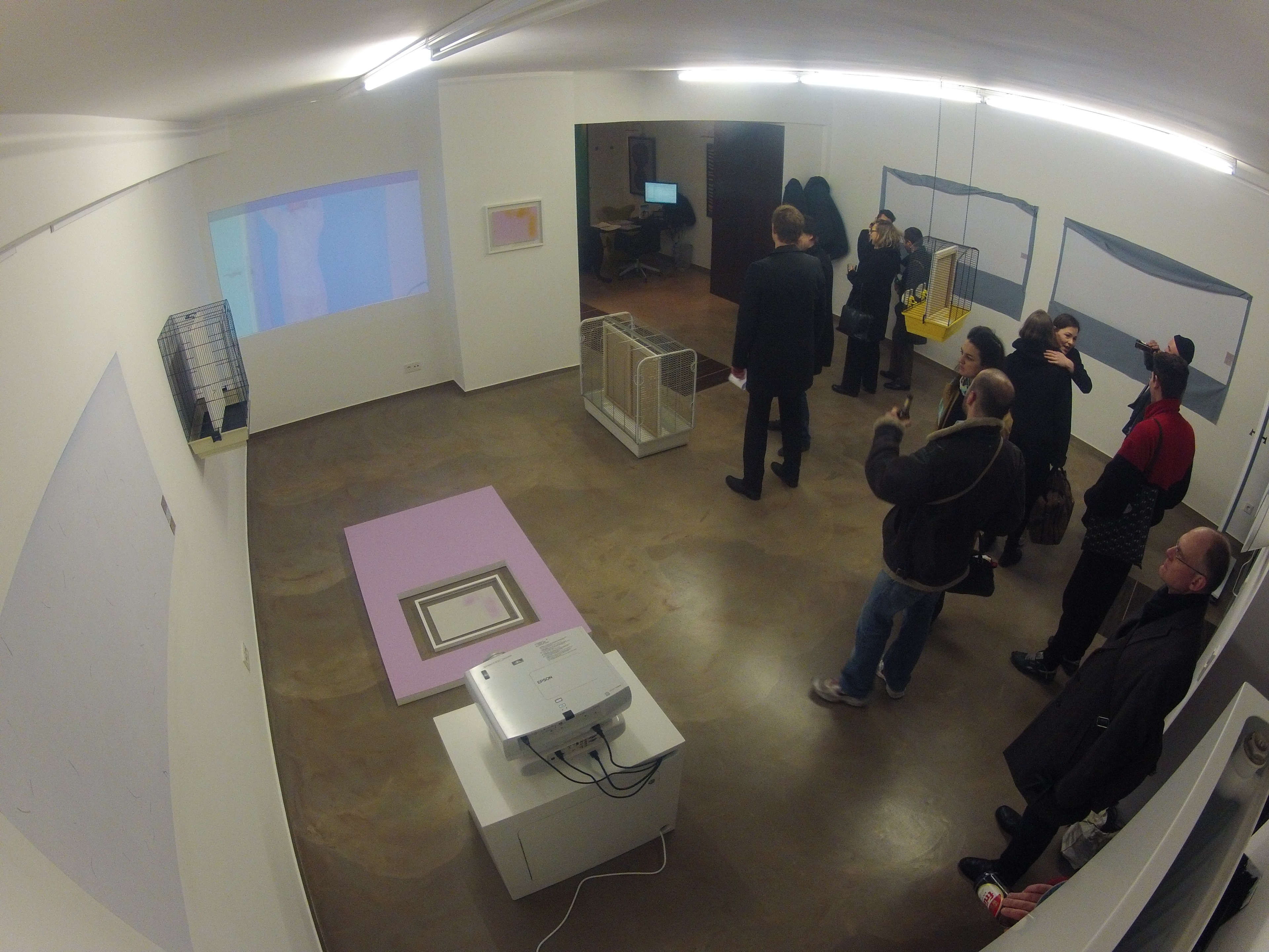 Impressionen einer Ausstellung „The Cage“
