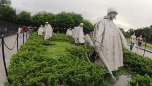 USA Ostküste Reise Das Korean War Veterans Memorial in Washington D.C.
