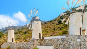 Kreta Rundreise Windmühlen in Lassithi