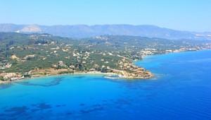 Griechenland Inselhüpfen Reise - Ausblick über Zakynthos