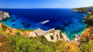 Griechenland Inselhüpfen Reise - Zakynthos Insel Bucht